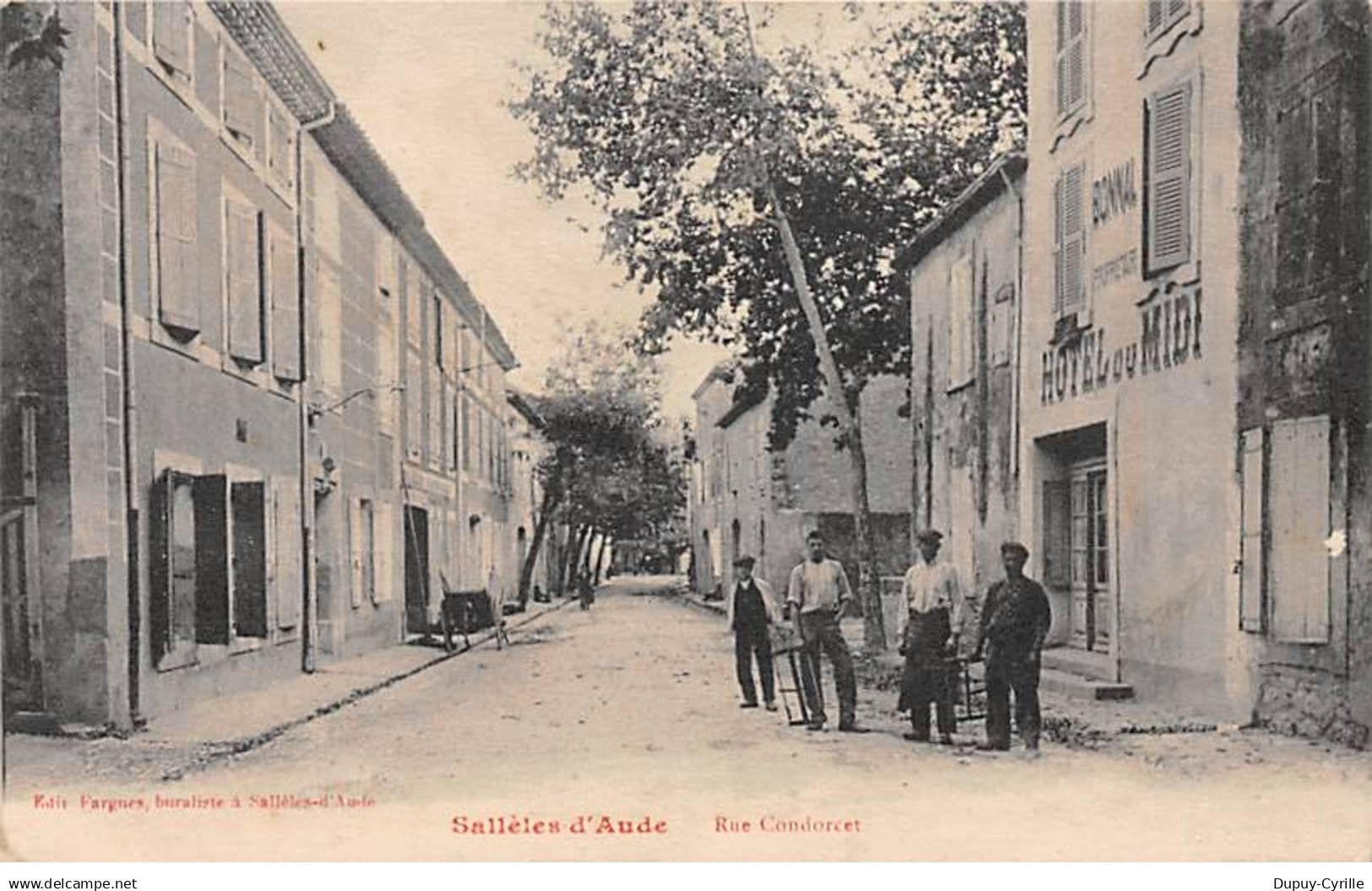 SALLELES D'AUDE - Rue Condorcet - très bon état