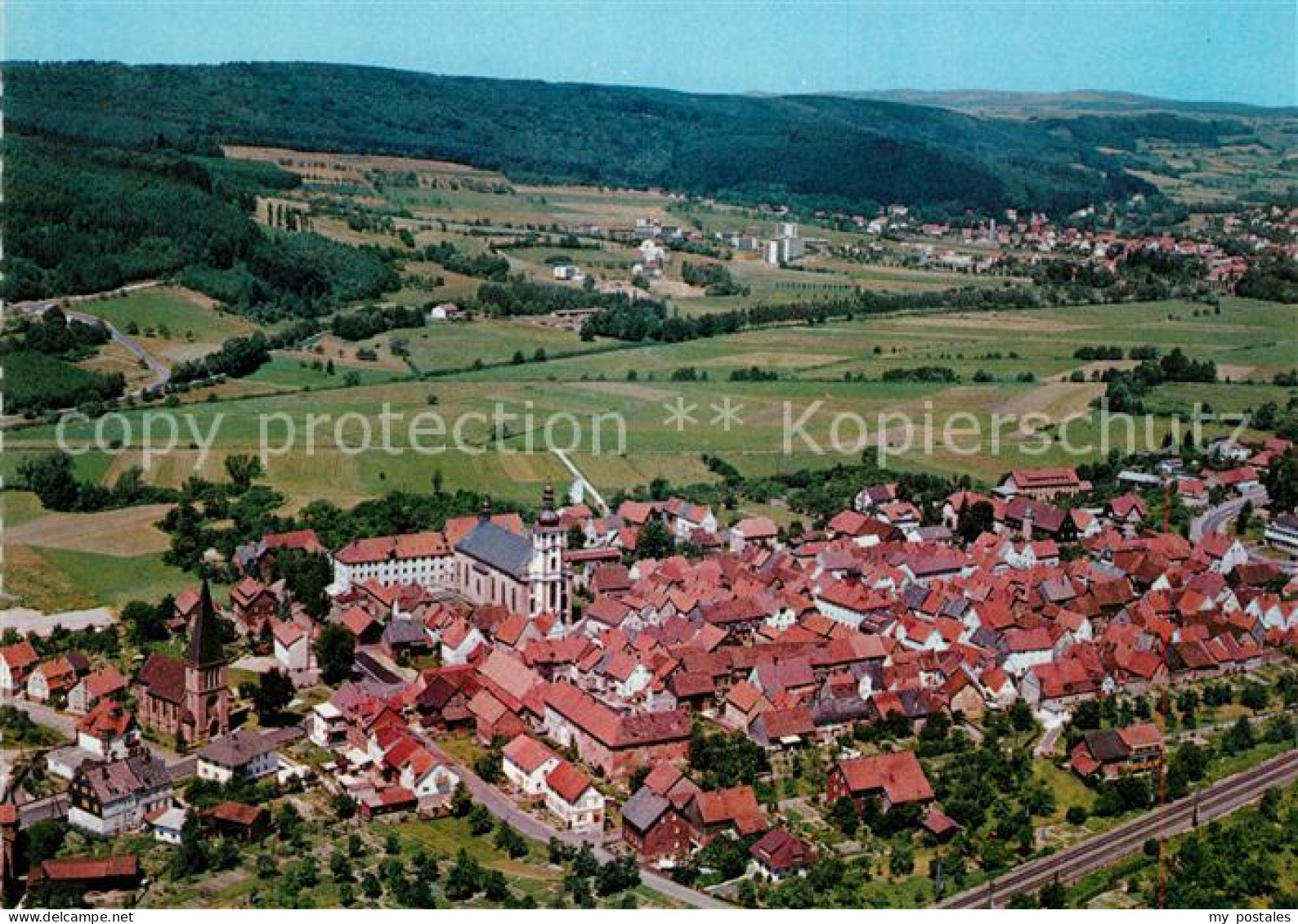 Salmuenster Bad Soden Fliegeraufnahme