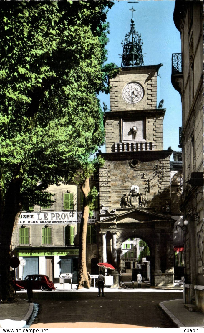 Salon de Provence - La Porte Beffroi de l'Horloge - CPSM