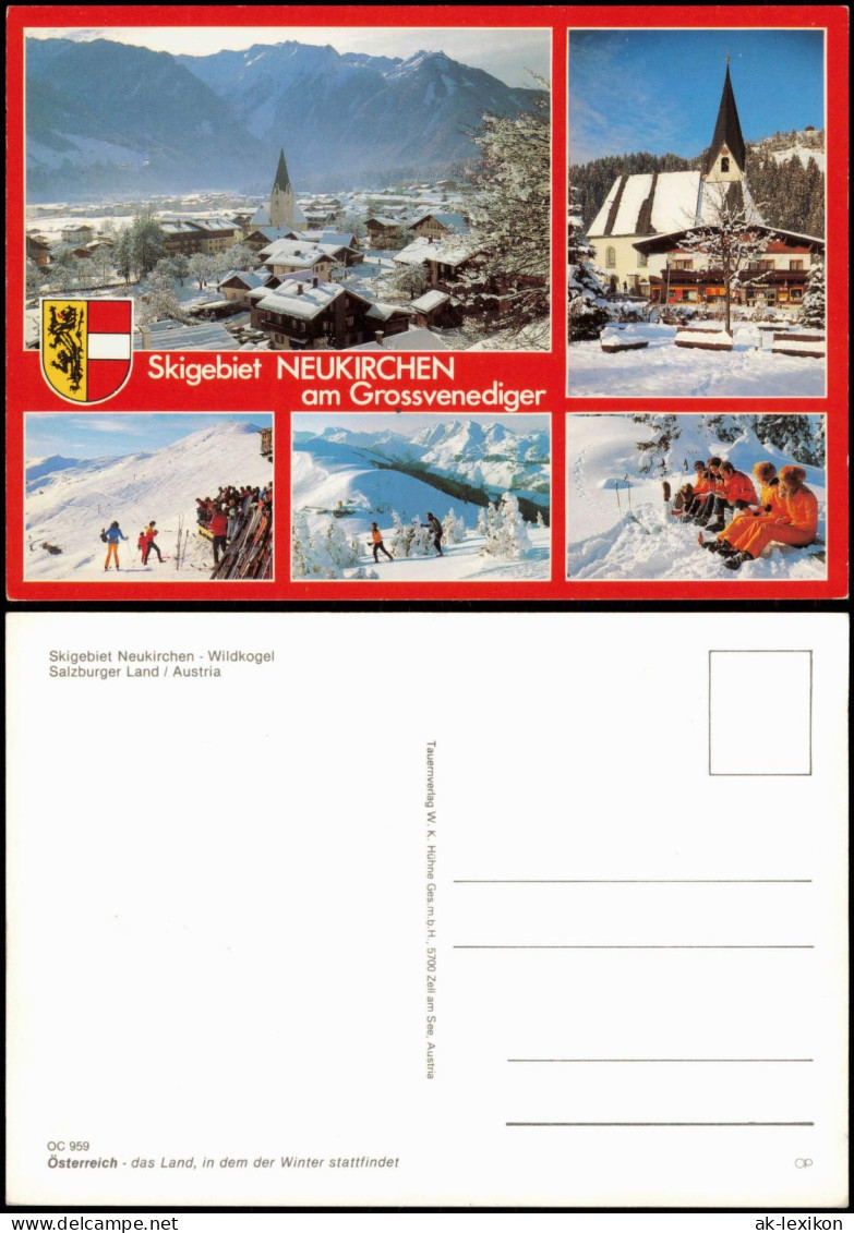 .Salzburger Land Skigebiet NEUKIRCHEN am Grossvenediger  Austria 1990
