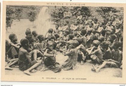 Zambie - CHILUBULA  La leçon de catéchisme