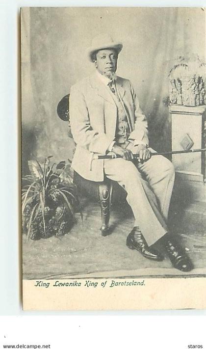 ZAMBIE - King Lewanika King of Barotseland