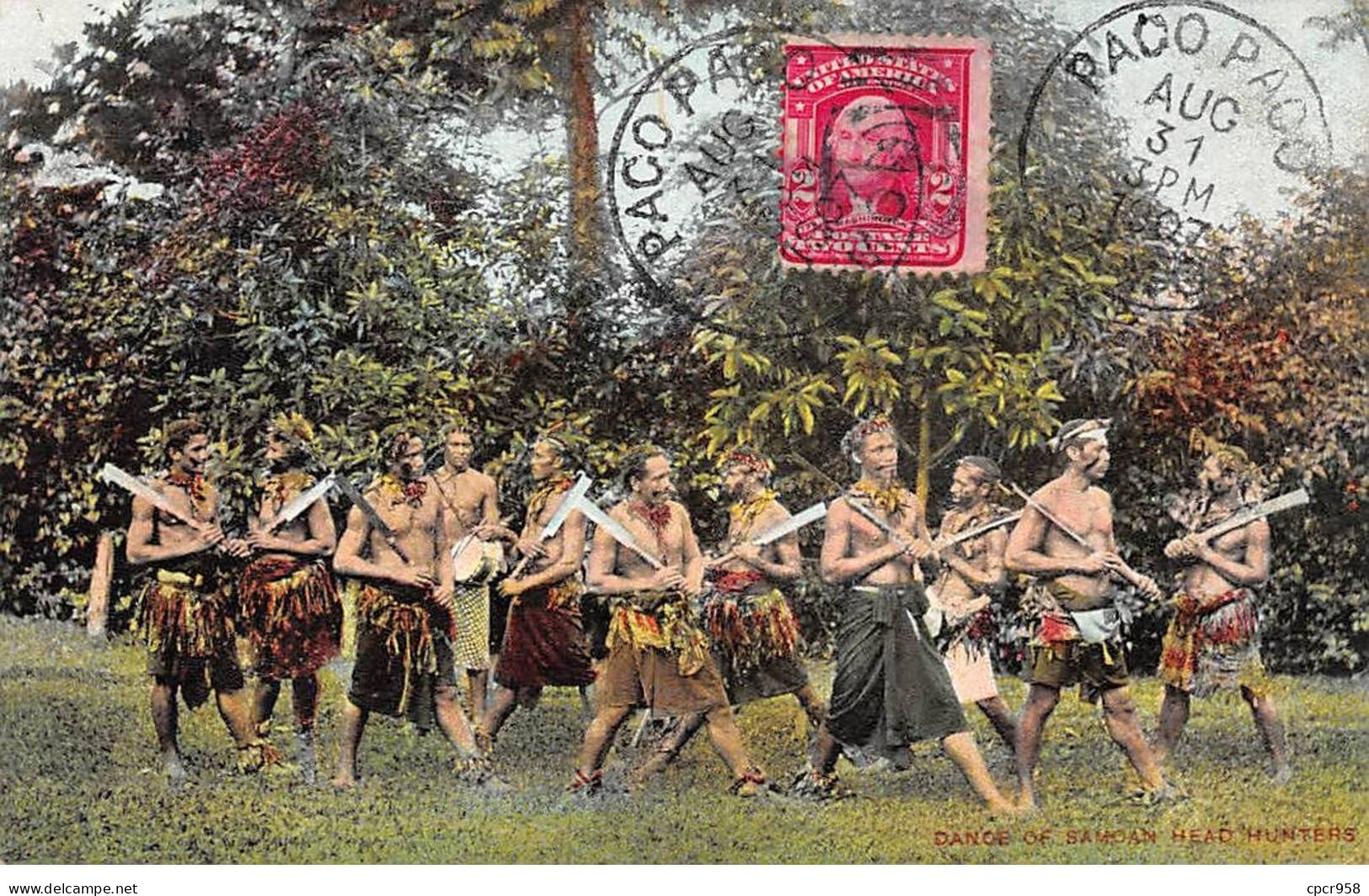 Samoa Américaine - N°78735 - Dance of Samoa Head Hunters AFFRANCHISSEMENT DE COMPLAISANCE