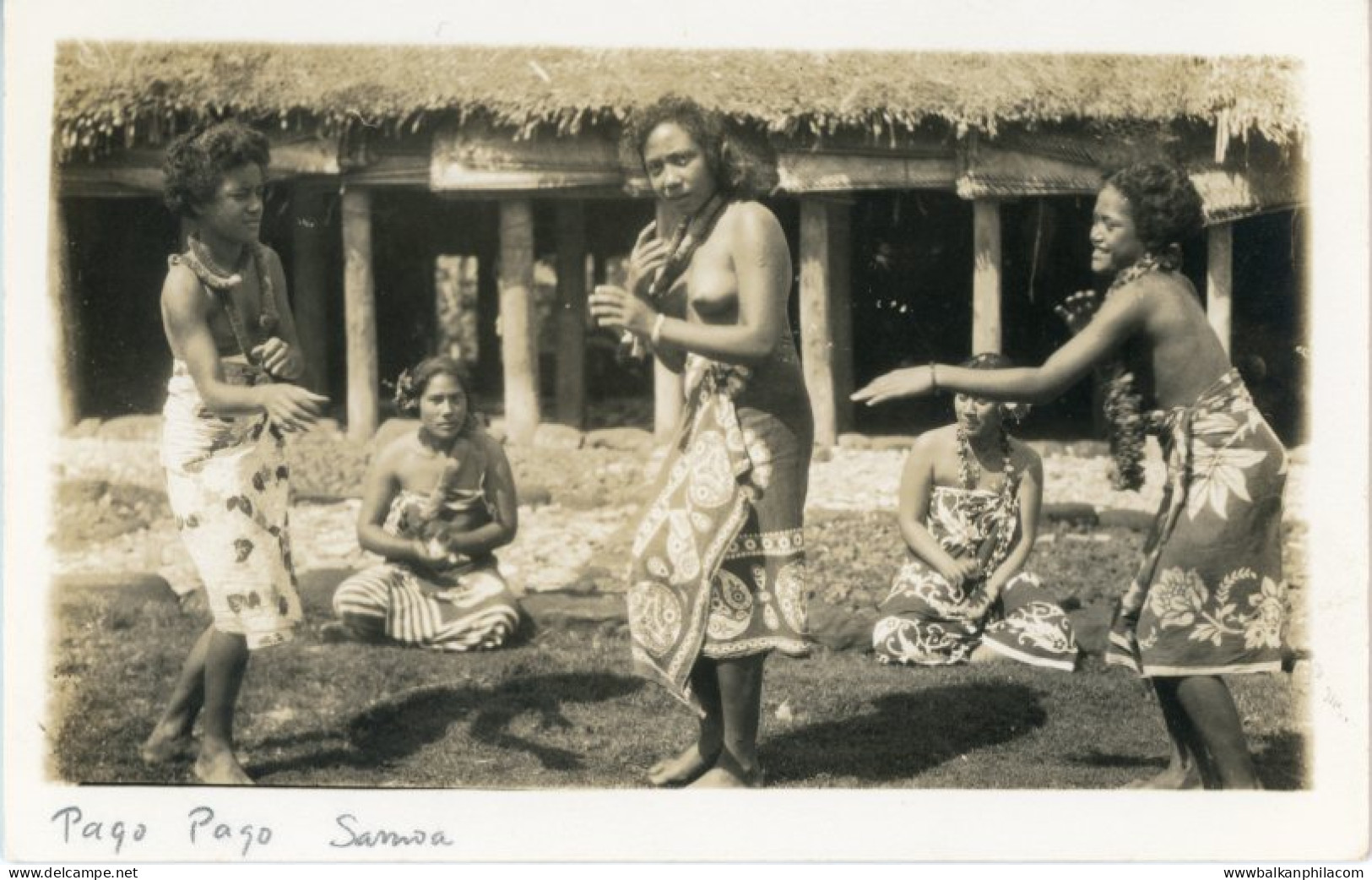 Samoa Pago Pago Women photocard