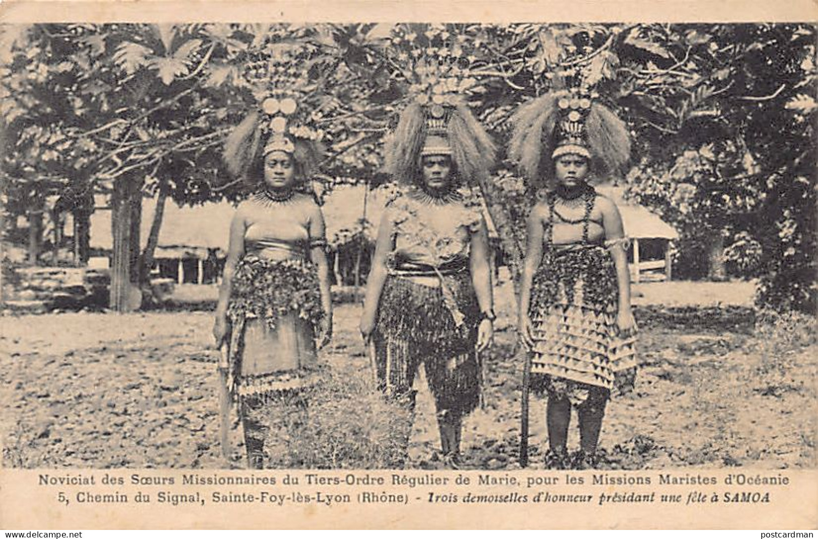 Samoa - Samoan women - Publ. Marist Missions of Oceania