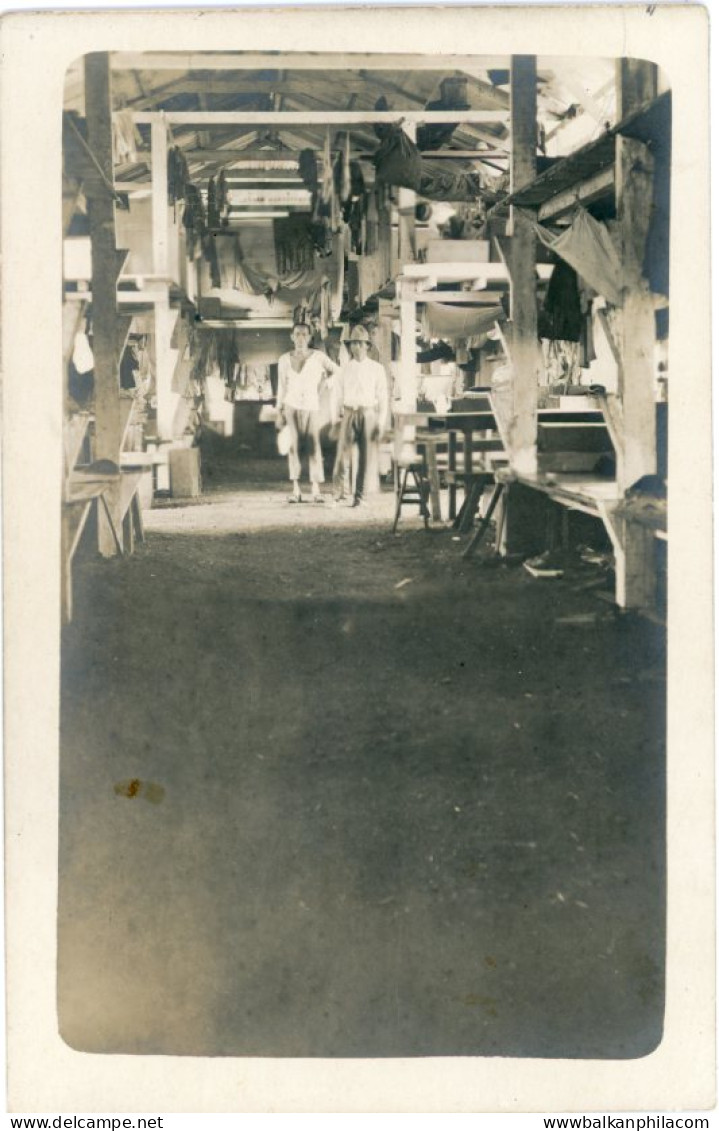 Samoa Workers Sleeping Quarters photocard