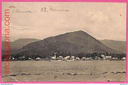 af9348 - SAMOA   -  VINTAGE POSTCARD - Apia