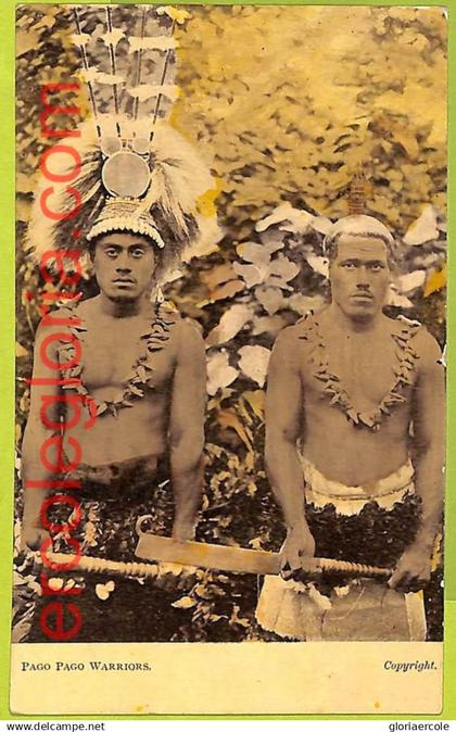 ah0313 - SAMOA - VINTAGE POSTCARD - ETHNIC