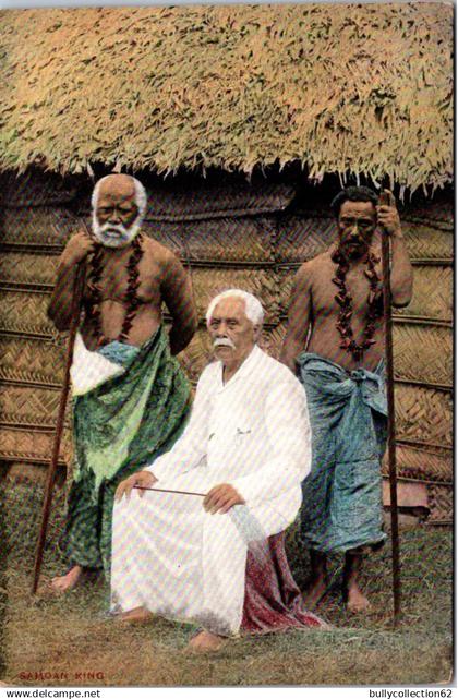 CPA -  Samoa Américaine  - Samoan King