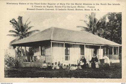 PC SAMOA, PACIFIC, MISSIONARY SISTERS, Vintage Postcard (b19434)