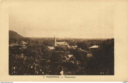 PC SAMOA, PACIFIC, MOAMOA, PANORAMA, Vintage Postcard (b19447)