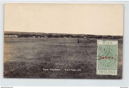 Samoa - APIA - Harbour - REAL PHOTO - Publ. A. J. T. Photo 57