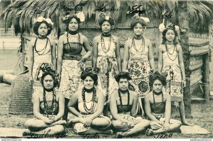 Samoa Group of Girls by Marquardt Brothers