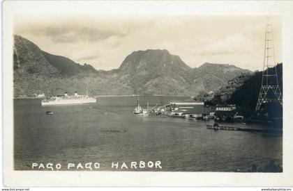Samoa Pago Pago Harbour photocard