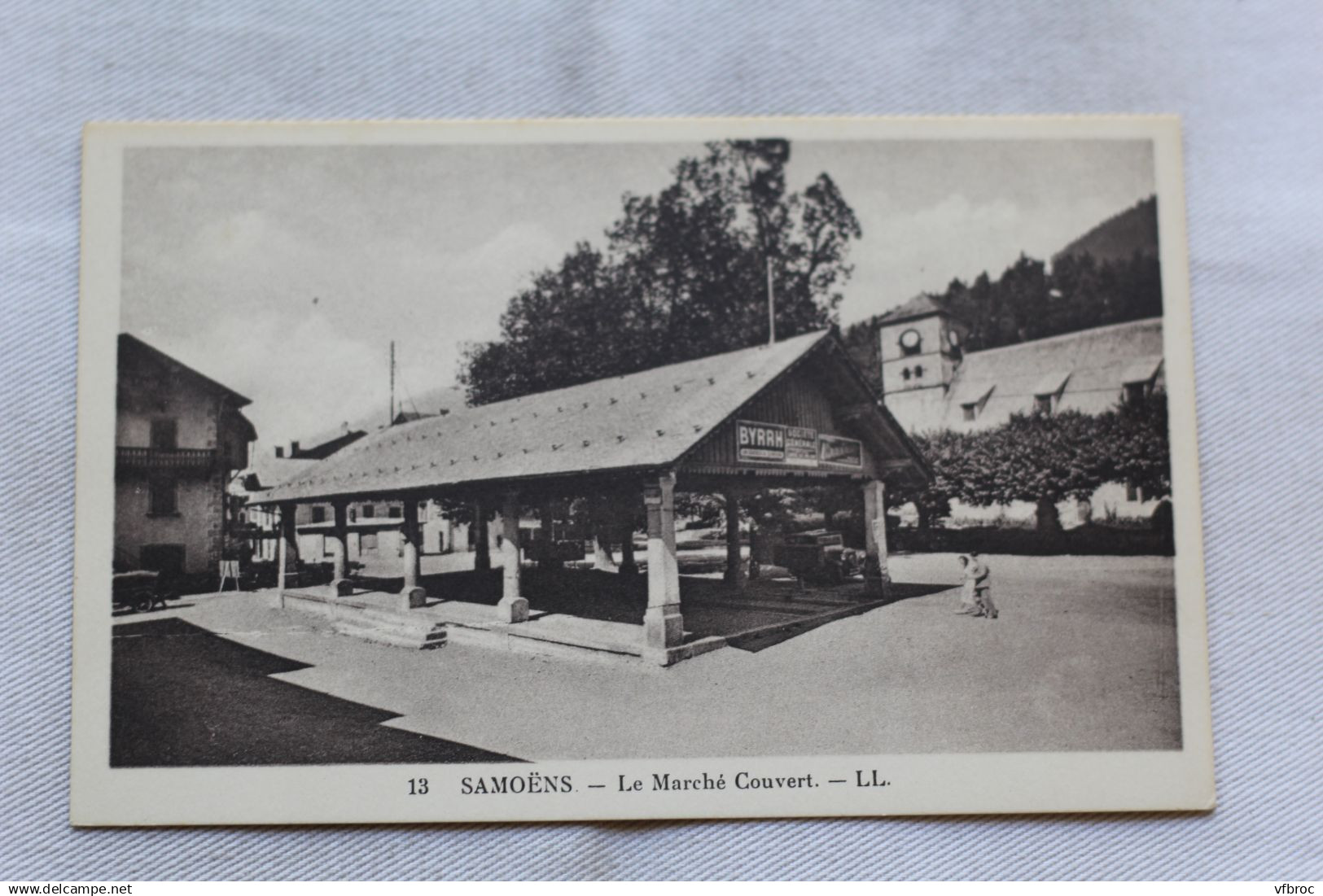 Samoens, le marché couvert, Haute Savoie 74