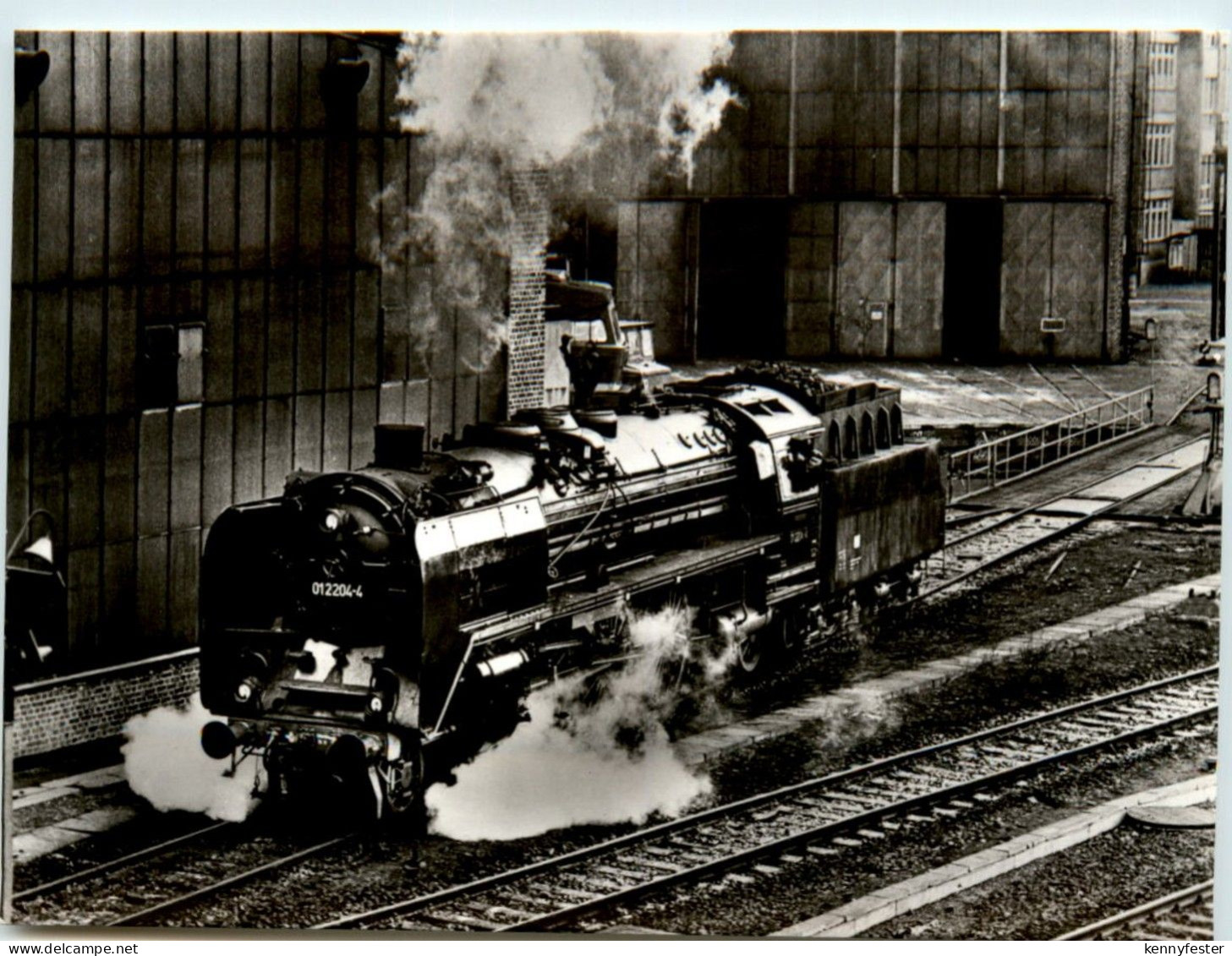 Sampflokomotive in Saalfeld