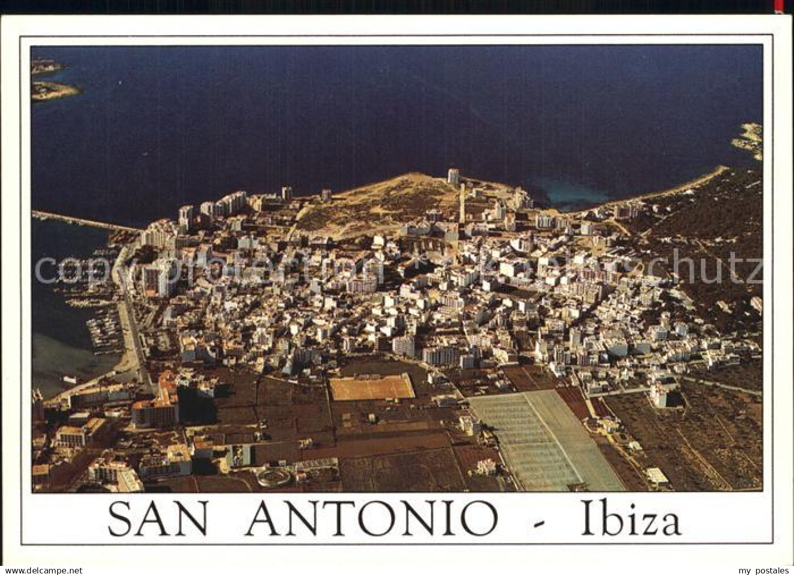 San Antonio Ibiza Fliegeraufnahme