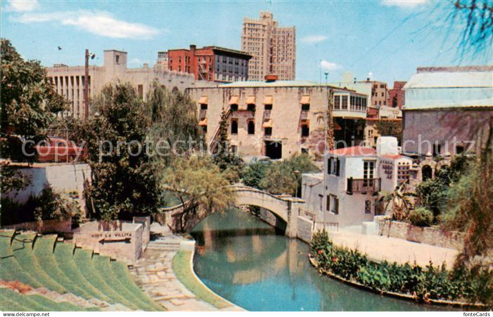 San Antonio Texas Arneson River Theater on the Banks of the San Antonio River