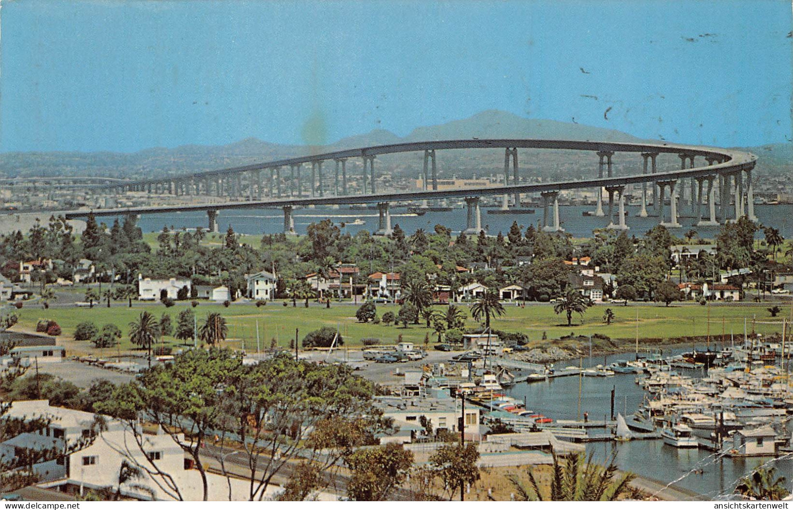 San Diego CA San Diego-Coronado Bridge gl1970 #164.034