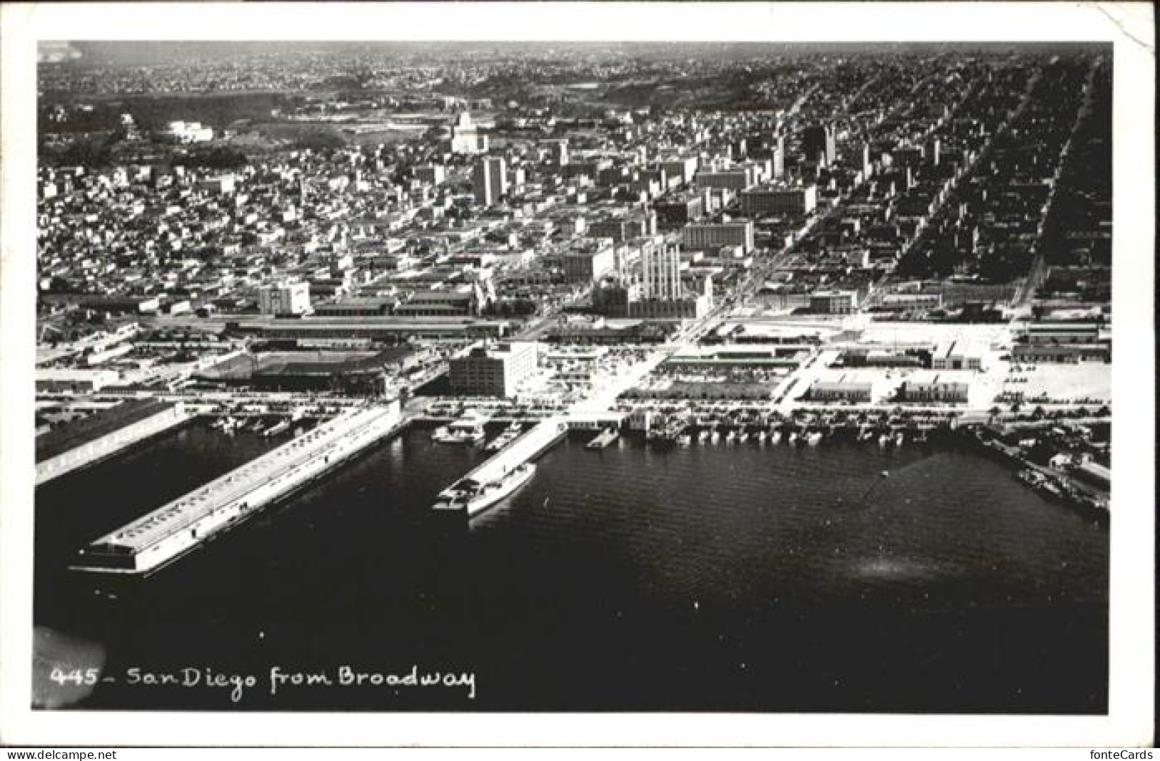 San Diego California Fliegeraufnahme