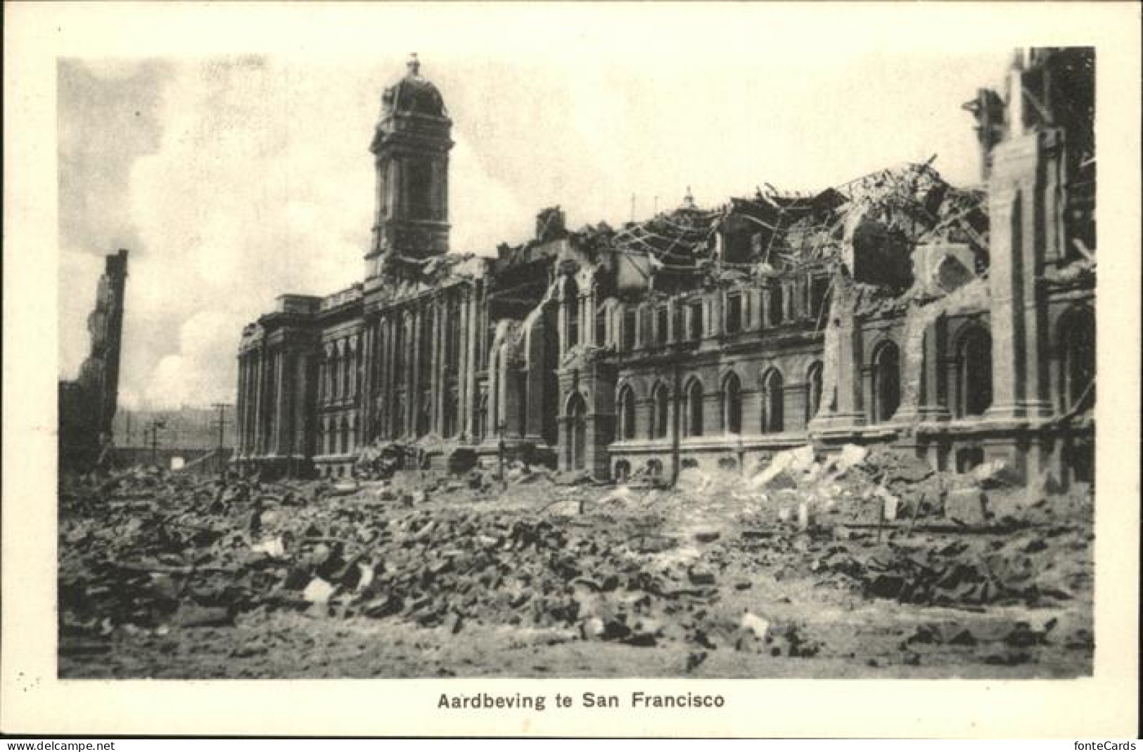 San Francisco California Erdbeben in San Francisco