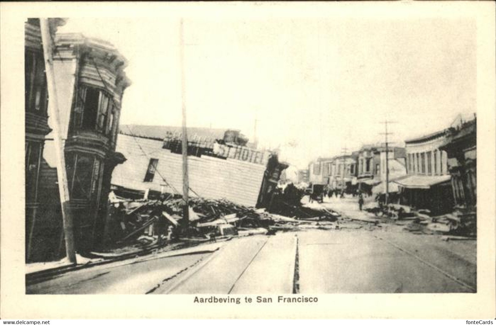 San Francisco California Erdbeben in San Francisco