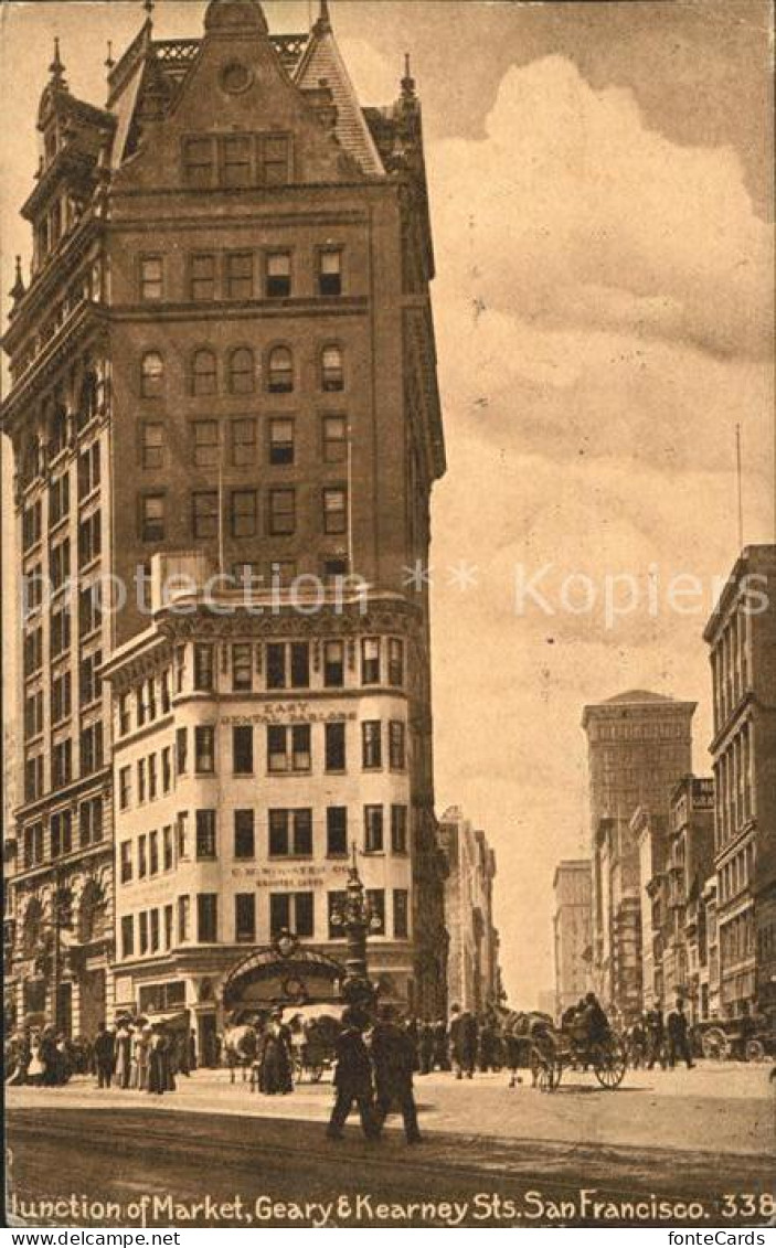 San Francisco California Geary & Kearney Street