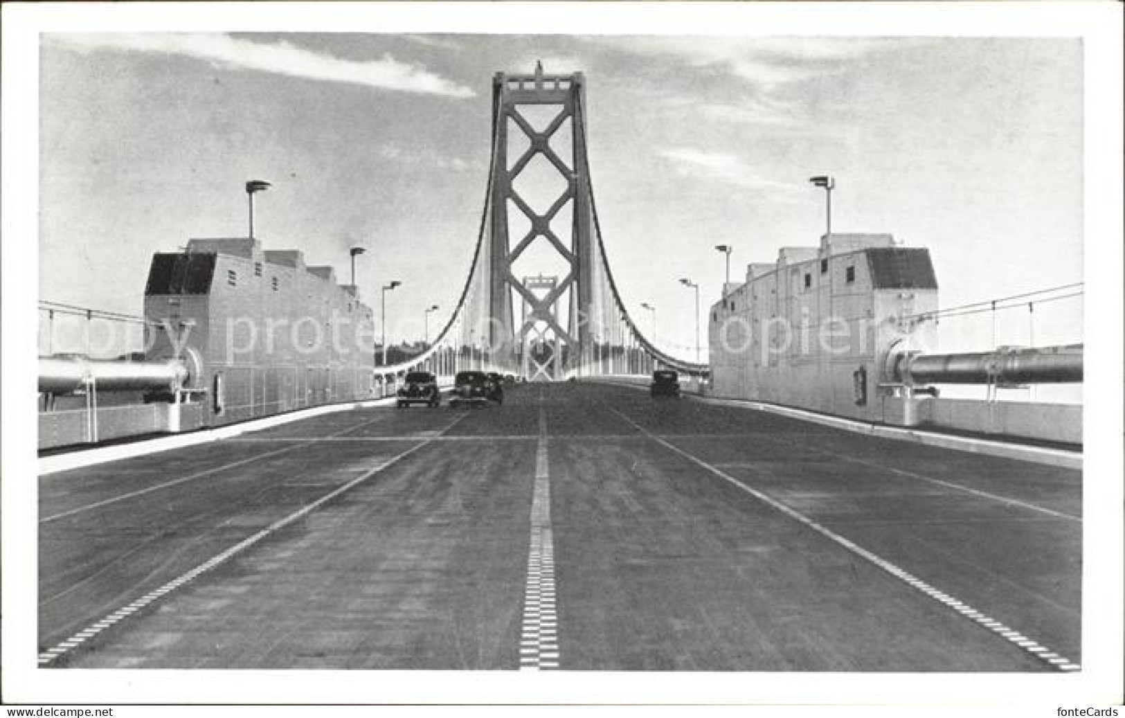 San Francisco California Oakland Bay Bridge Center Anchorage