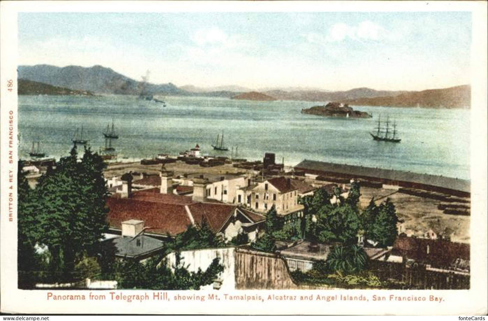 San Francisco California Panorama
Telegraph Hill
San Francisco Bay