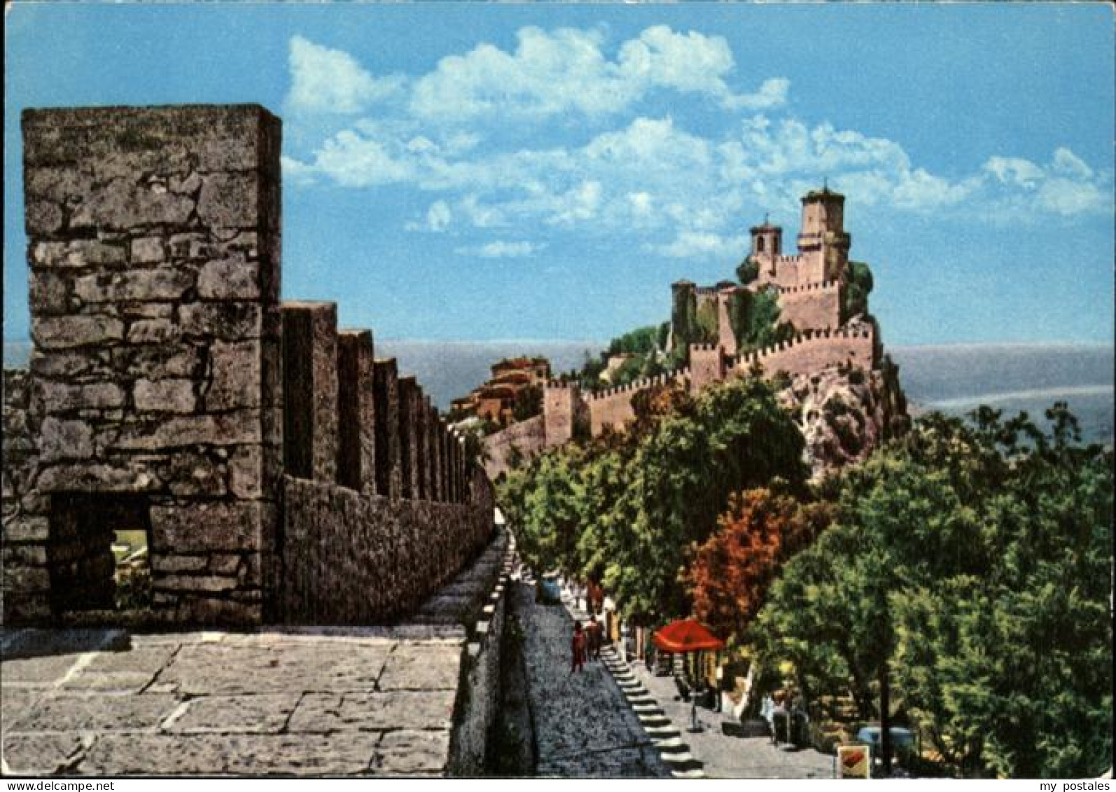 San Marino San Marino Fortezza Mura Prima Torre Festung und Mauern