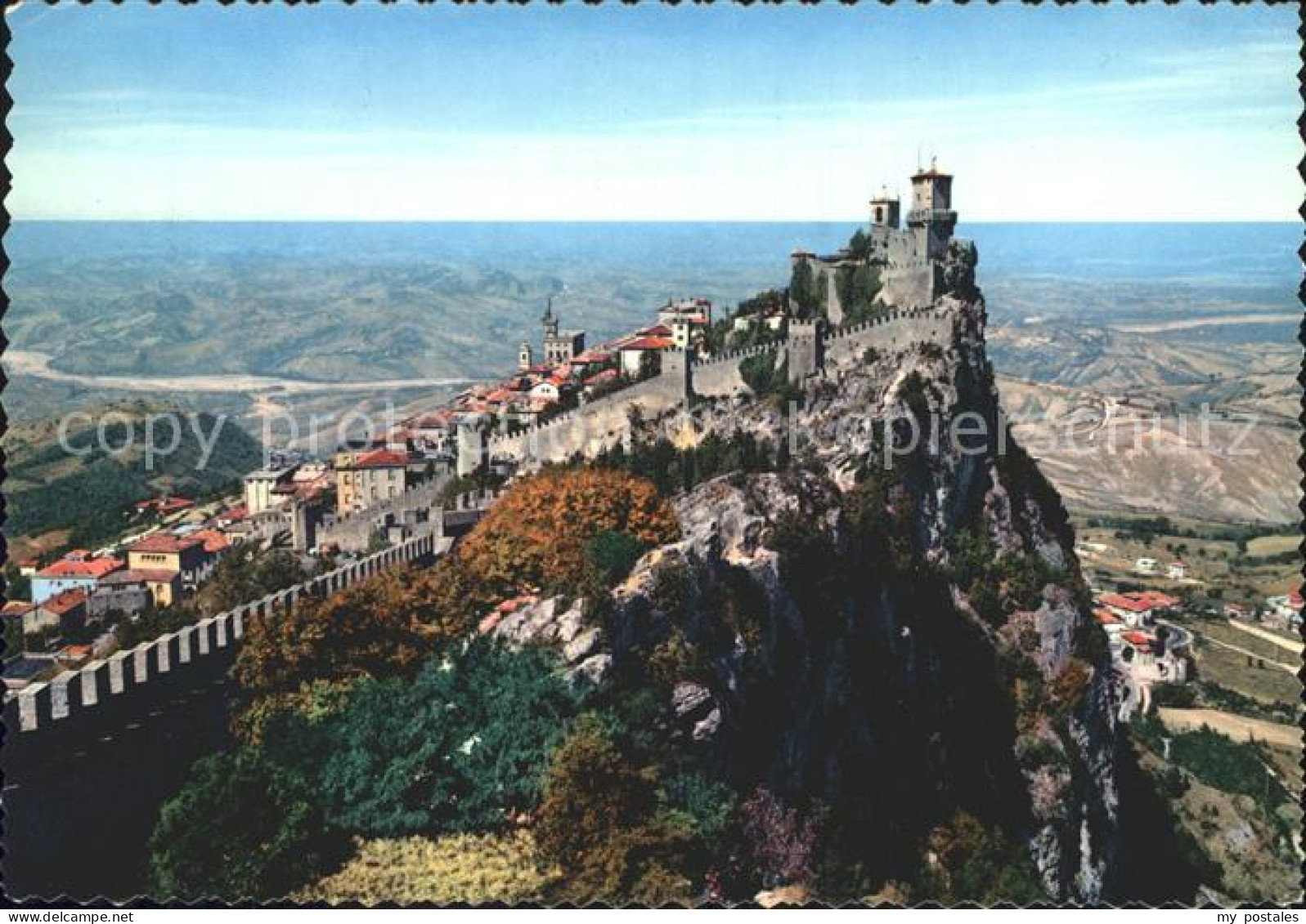 San Marino San Marino Panorama Monte Titano