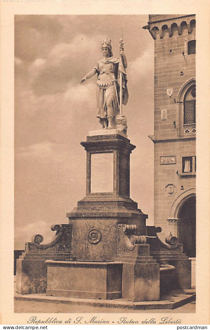 San Marino - Statua della Liberta - Ed. Alfredo Reffi