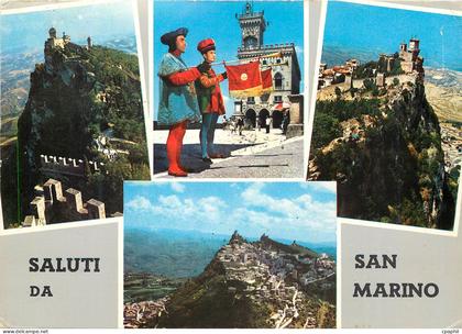 CPM SALUTATION DE SAN MARINO