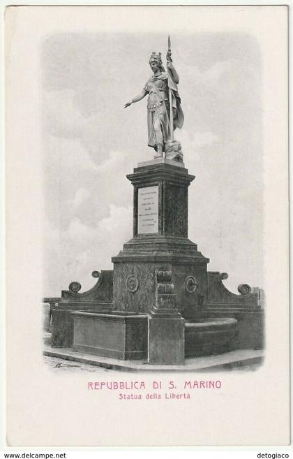 REPUBBLICA DI S. MARINO - STATUA DELLA LIBERTA' -40455-