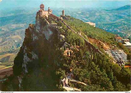 Saint Marin - Seconde et Troisième Tour vues de la Roche - CPM - Voir Scans Recto-Verso