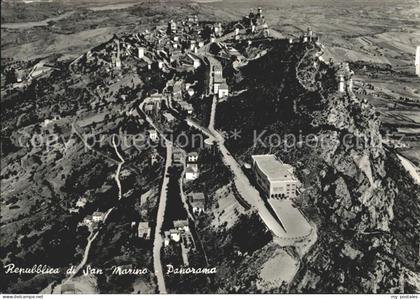 San Marino San Marino Fliegeraufnahme