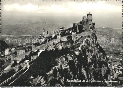 San Marino San Marino Fliegeraufnahme