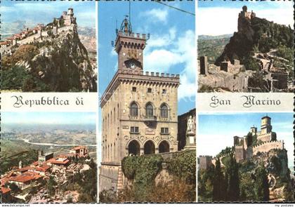 San Marino San Marino mit Burg