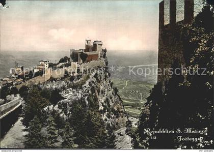 San Marino San Marino Monte Titano Festung