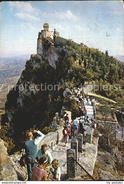 San Marino San Marino Seconda Torre Monte Titano Festung
