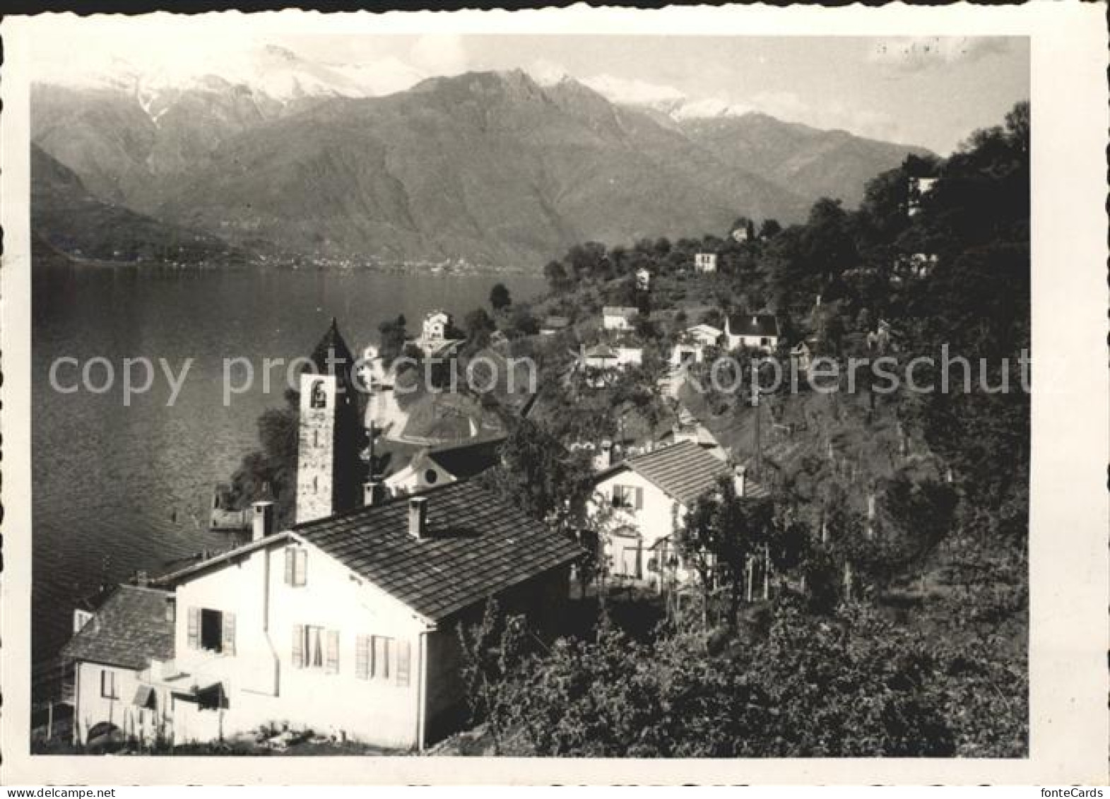 San Nazzaro Dorfpartie Lago Maggiore