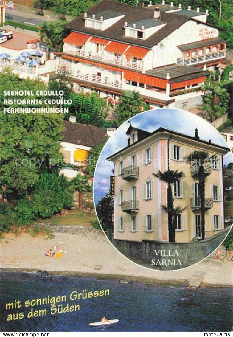 San Nazzaro Lago Maggiore LOCARNO TI Seehotel Cedulla Villa Sarnia Ristorante