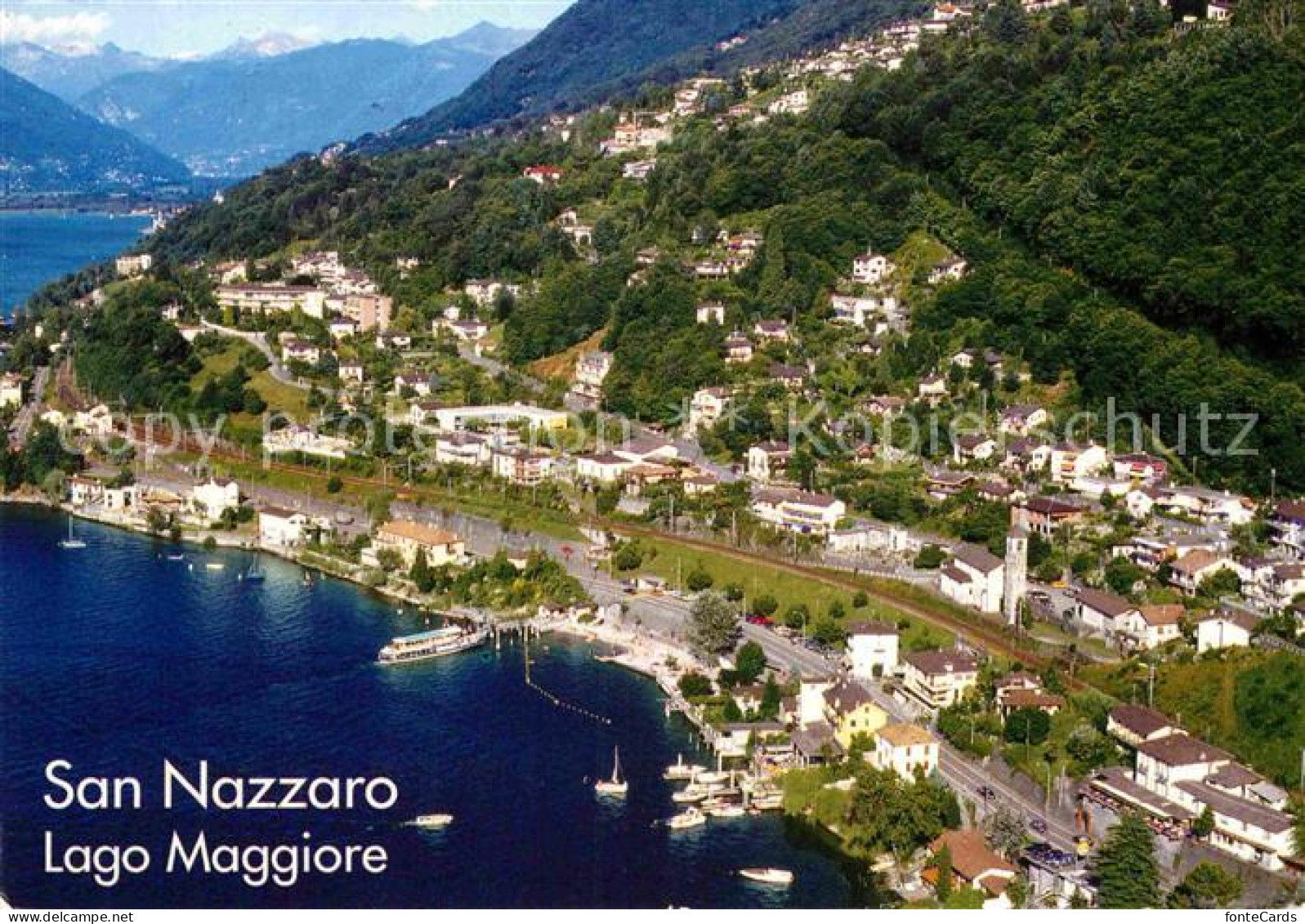 San Nazzaro Lago Maggiore Panorama