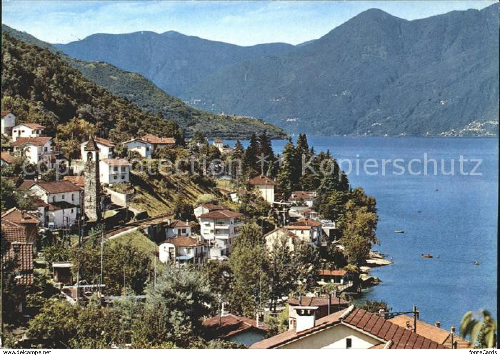 San Nazzaro Lago Maggiore Panorama