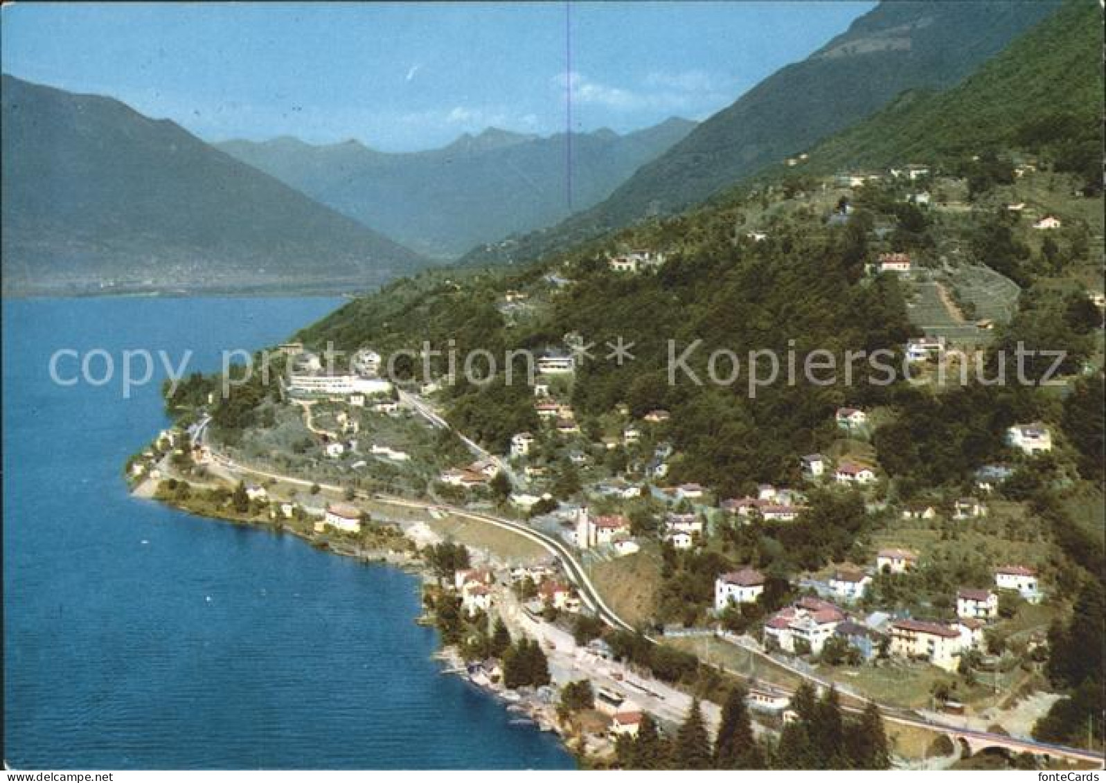 San Nazzaro Panorama am Lago Maggiore