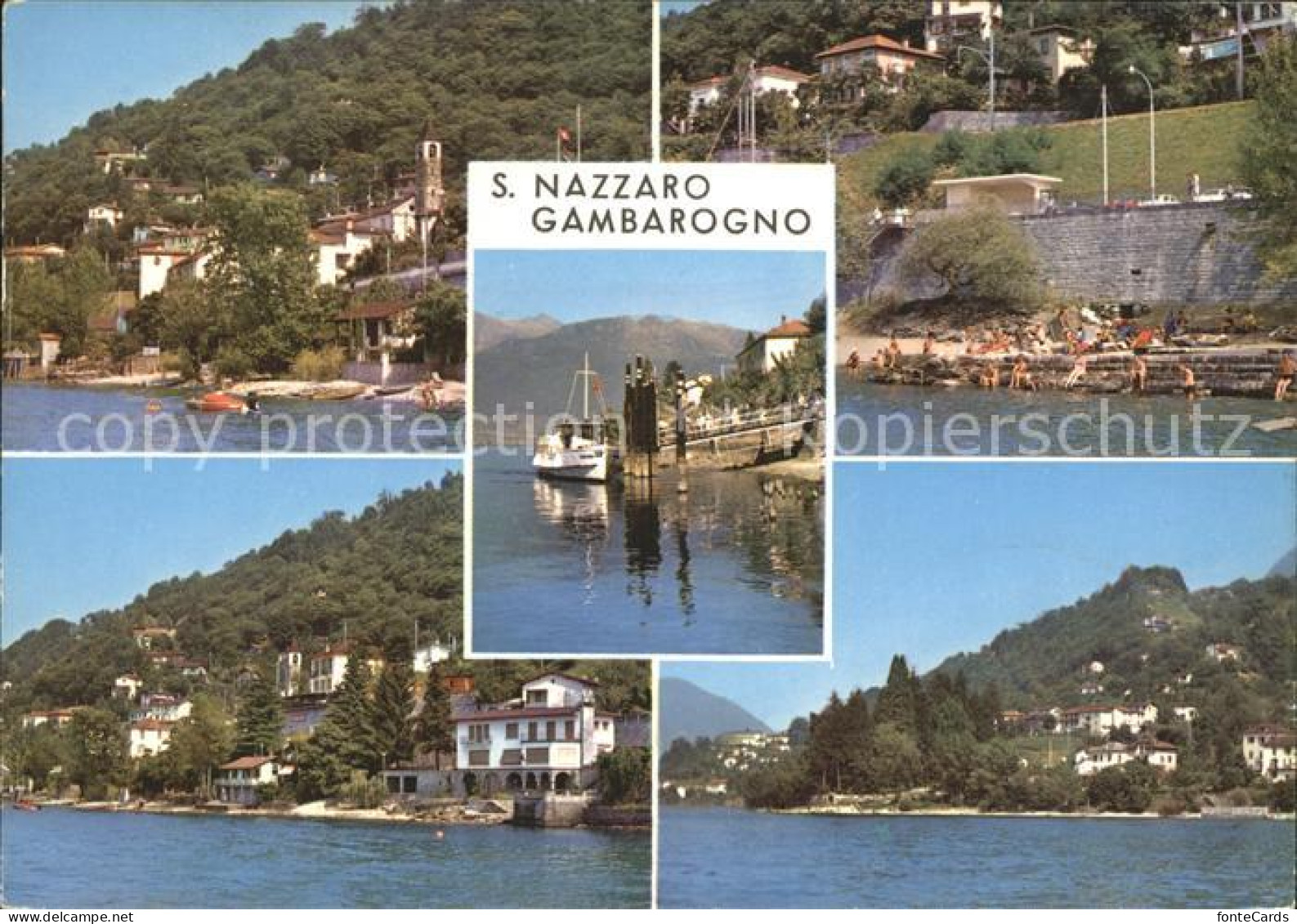 San Nazzaro und Gamborogno Teilansichten