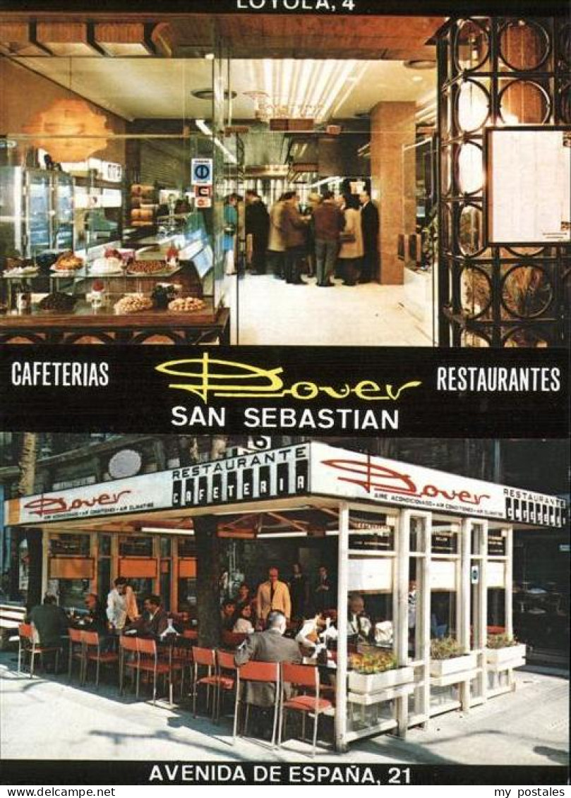 San Sebastian  Pais Vasco ES Cafeteria Restaurante Dover