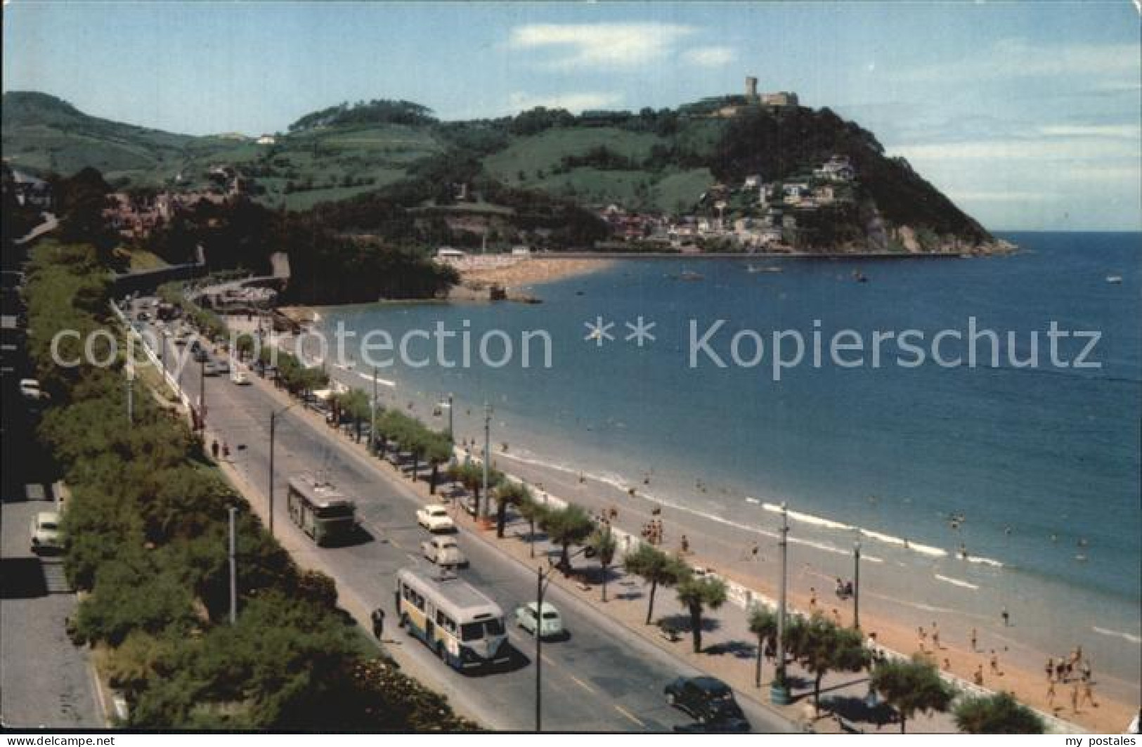 San Sebastian  Pais Vasco ES Paseo de Miraconcha