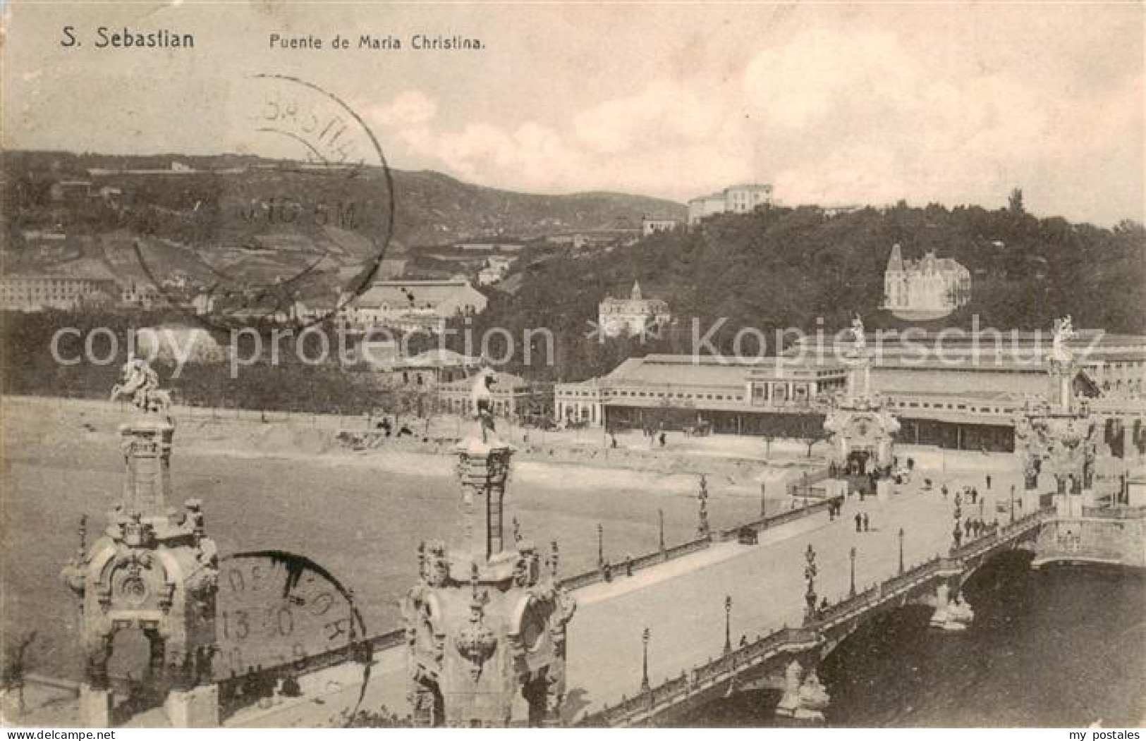 San Sebastian  Pais Vasco ES Puente de Maria Christina