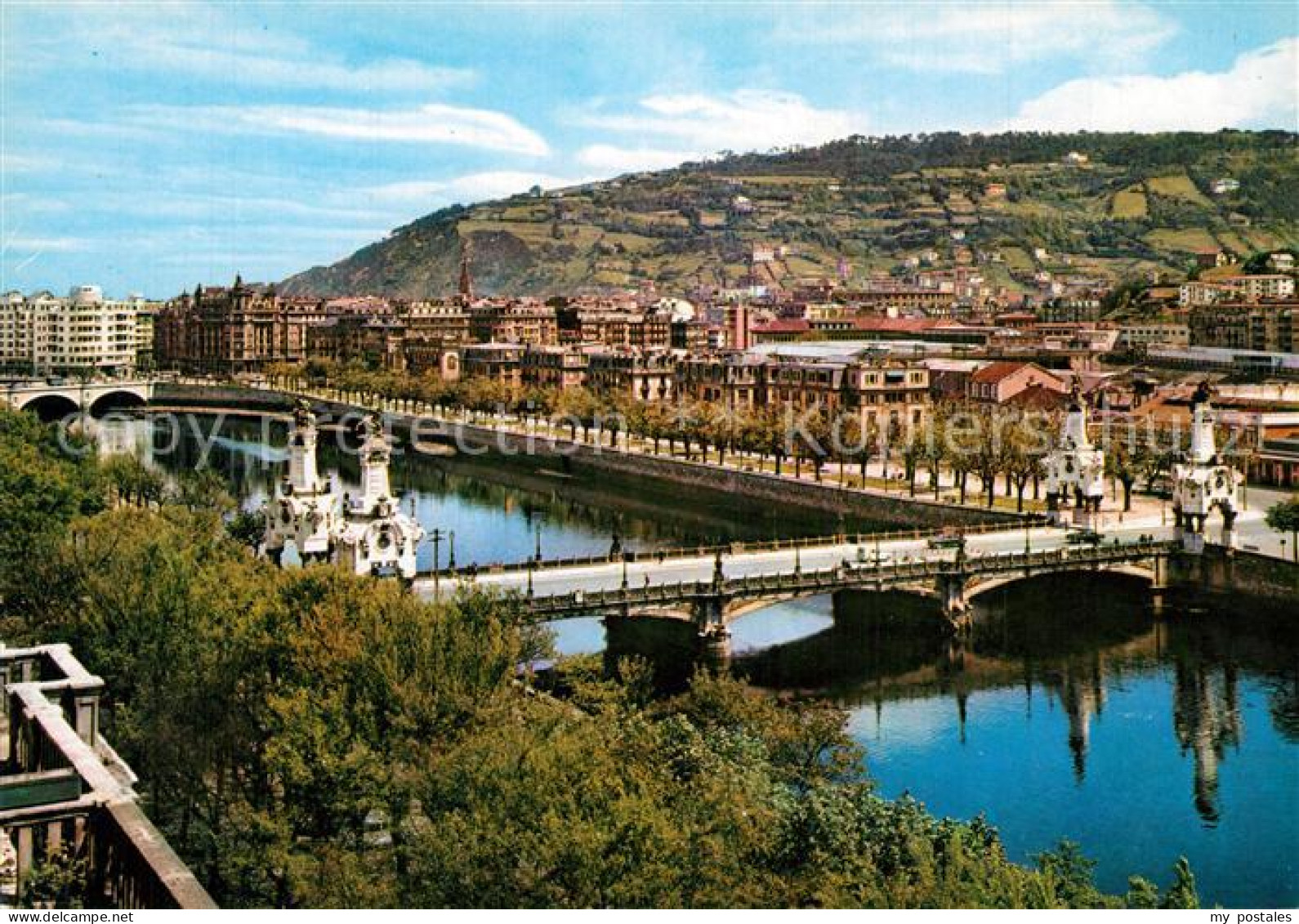 San Sebastian  Pais Vasco ES Rio Urumea y Puentes